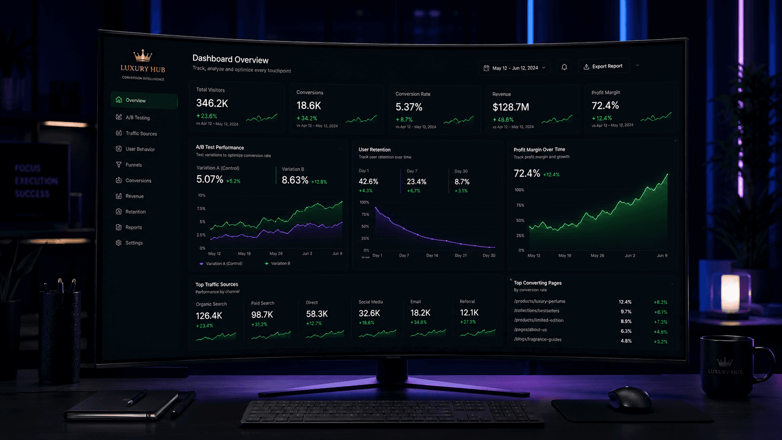 Aura Touch: From Concept Validation to Market-Wide Scaling